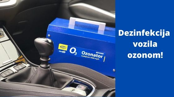 **DEZINFEKCIJA OZONOM**
																							Riješite se neugodnih mirisa u unutrašnjosti automobila te sterililizirajte sve površine lako i neškodljivo.
																							U samo 30 minuta elimiramo 99.99% bakterija, virusa kao što su MERS, SARS, COVID-19, H5N1,plijesni i gljivica.
																							